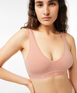 Brassiere Triangle En Coton Stretch | Lacoste Flash Sale