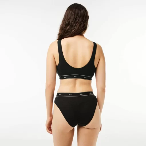 Brassiere Triangle En Coton Stretch | Lacoste Best Sale