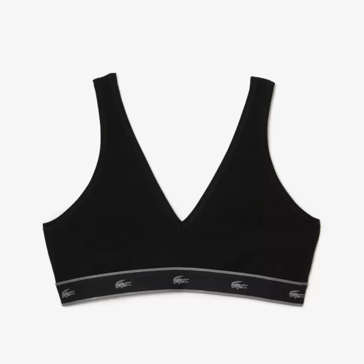 Brassiere Triangle En Coton Stretch | Lacoste Best Sale