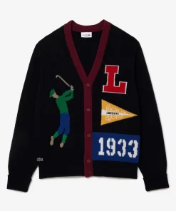 Cardigan En Laine Inspiration Golf | Lacoste Best Sale