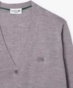 Cardigan En Laine Merinos | Lacoste Cheap