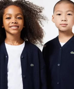 Cardigan Enfant Avec Marquage Contraste | Lacoste Best