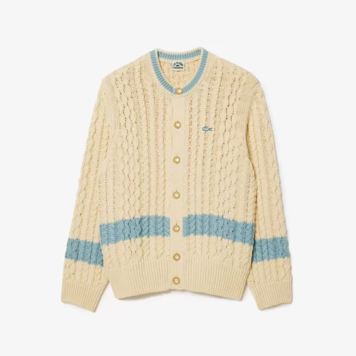 Cardigan X Le Fleur A Rayures | Lacoste Best