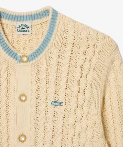 Cardigan X Le Fleur A Rayures | Lacoste Best