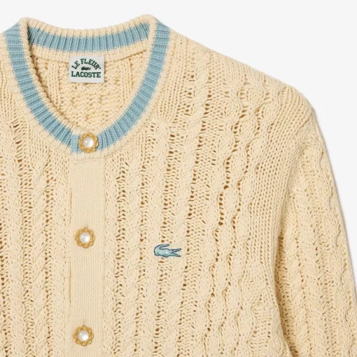 Cardigan X Le Fleur A Rayures | Lacoste Best