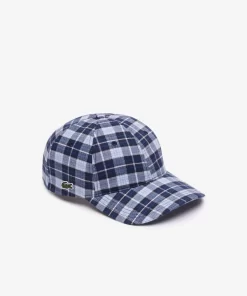 Casquette A Carreaux En Flanelle De Coton | Lacoste Flash Sale