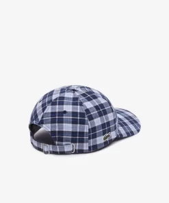 Casquette A Carreaux En Flanelle De Coton | Lacoste Flash Sale