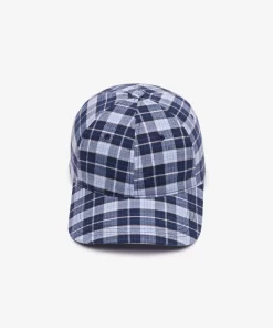 Casquette A Carreaux En Flanelle De Coton | Lacoste Flash Sale