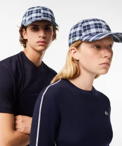 Casquette A Carreaux En Flanelle De Coton | Lacoste Flash Sale