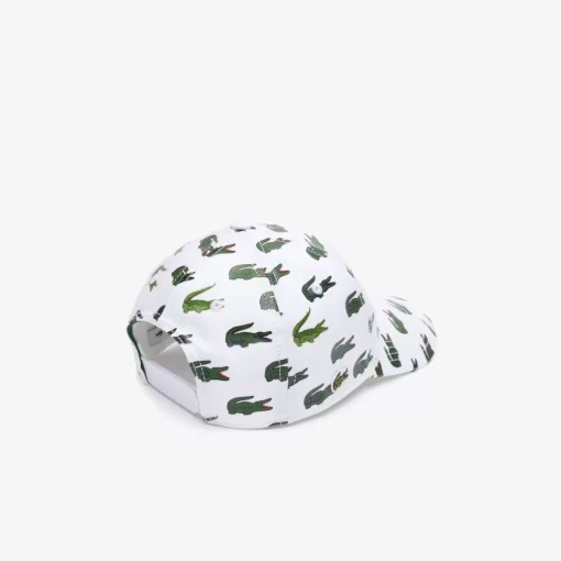 Casquette A Imprime Signature En Coton | Lacoste Discount