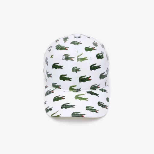 Casquette A Imprime Signature En Coton | Lacoste Discount