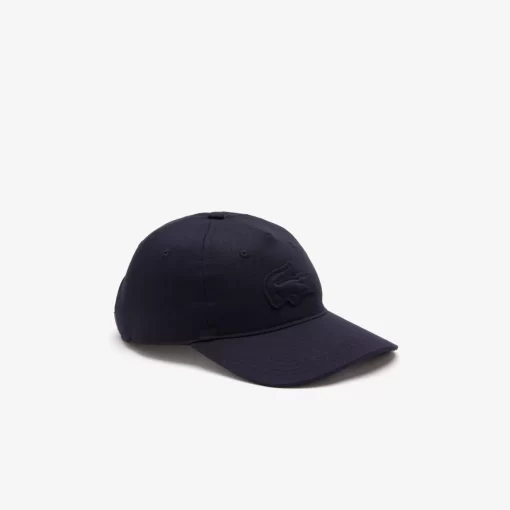 Casquette Avec Badge Crocodile Matelasse En Twill De Coton | Lacoste Discount