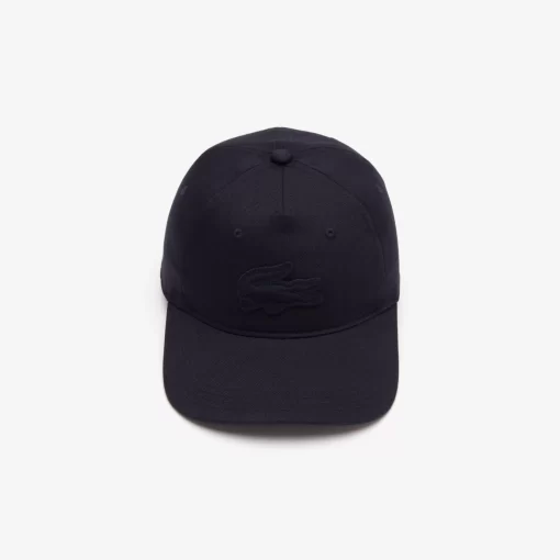 Casquette Avec Badge Crocodile Matelasse En Twill De Coton | Lacoste Discount