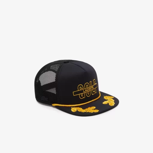 Casquette Bi-Matiere Avec Visiere Brodee | Lacoste Discount