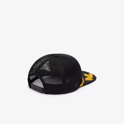 Casquette Bi-Matiere Avec Visiere Brodee | Lacoste Discount