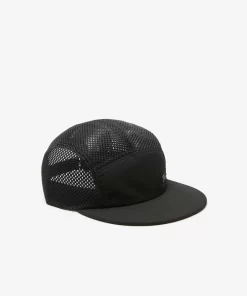 Casquette Bi-Matiere Unie Avec Crocodile En Silicone | Lacoste Hot