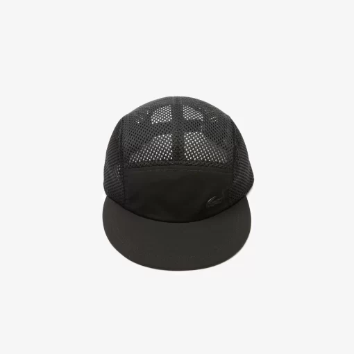 Casquette Bi-Matiere Unie Avec Crocodile En Silicone | Lacoste Hot