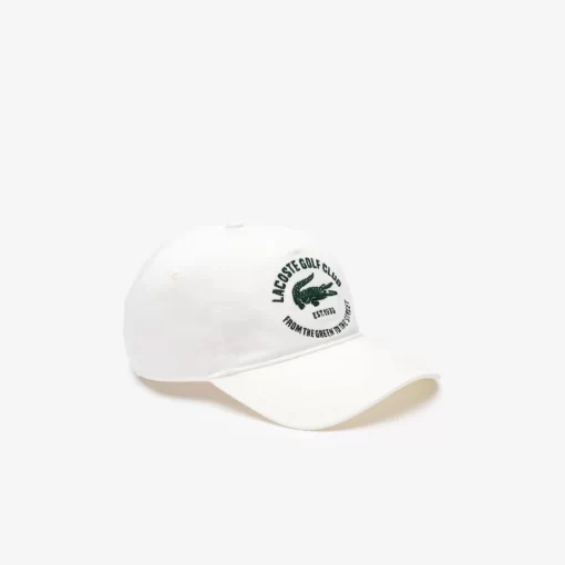 Casquette Brodee En Twill De Coton | Lacoste Discount