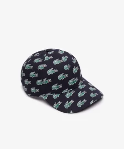 Casquette Imprime Crocodile En Coton | Lacoste Best Sale