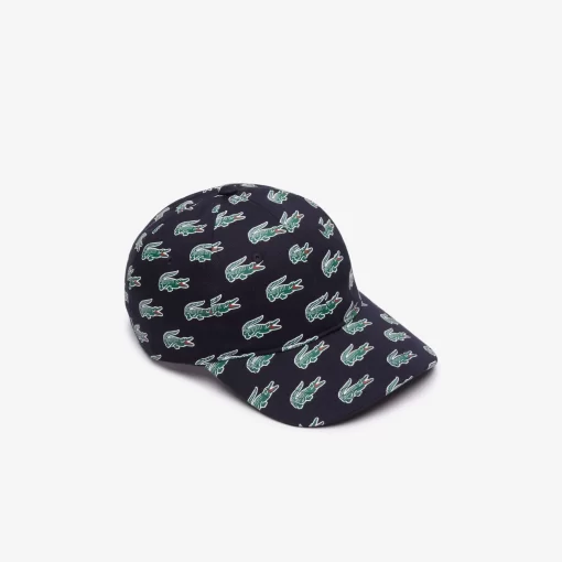 Casquette Imprime Crocodile En Coton | Lacoste Best Sale