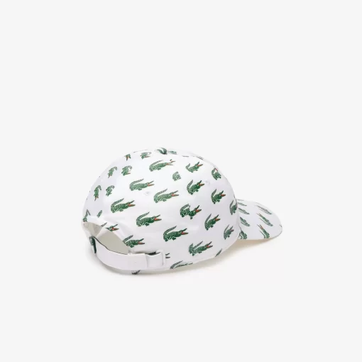 Casquette Imprime Crocodile En Coton | Lacoste Cheap