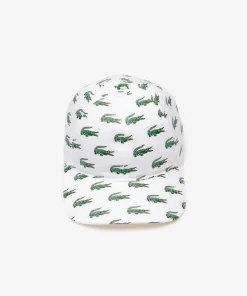 Casquette Imprime Crocodile En Coton | Lacoste Cheap