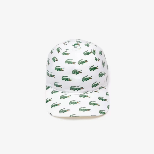 Casquette Imprime Crocodile En Coton | Lacoste Cheap