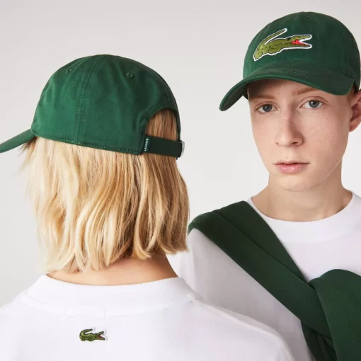 Casquette Unisexe Ajustable En Twill De Coton Biologique | Lacoste Best Sale