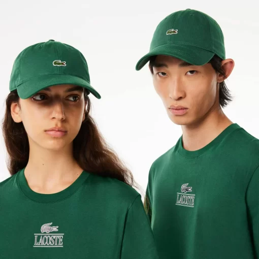 Casquette Unisexe Unie En Twill De Coton Biologique | Lacoste Flash Sale