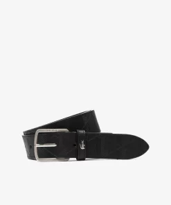 Ceinture Avec Monogramme Embosse En Cuir | Lacoste Best