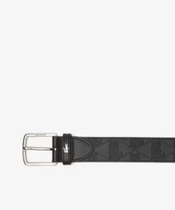 Ceinture Avec Monogramme Embosse En Cuir | Lacoste Best