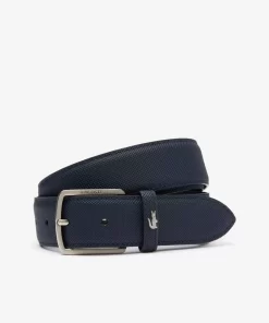 Ceinture Men'S Classic En Toile Effet Petit Pique | Lacoste Fashion