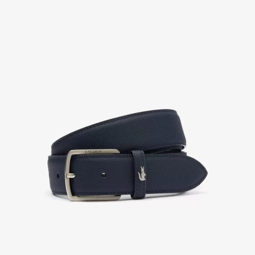 Ceinture Men'S Classic En Toile Effet Petit Pique | Lacoste Fashion