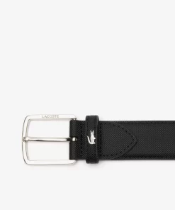 Ceinture Men'S Classic En Toile Effet Petit Pique | Lacoste Best