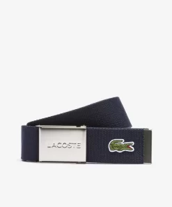 Ceinture Sangle Boucle Gravee Edition Made In France | Lacoste Flash Sale