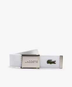 Ceinture Sangle Boucle Gravee Edition Made In France | Lacoste Sale