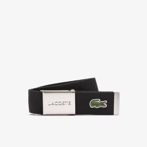 Ceinture Sangle Boucle Gravee Edition Made In France | Lacoste Fashion