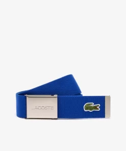 Ceinture Sangle Boucle Gravee Edition Made In France | Lacoste Clearance