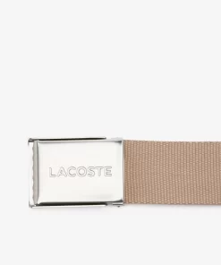 Ceinture Sangle Boucle Gravee Edition Made In France | Lacoste Best Sale