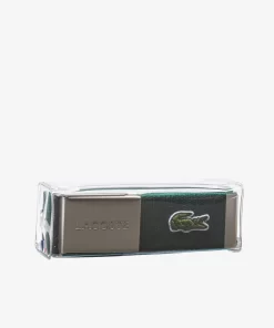 Ceinture Sangle Boucle Gravee Edition Made In France | Lacoste Clearance