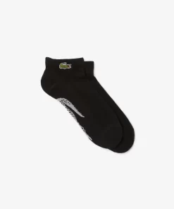 Chaussettes Basses Sport En Coton Imprime Crocodile | Lacoste Hot