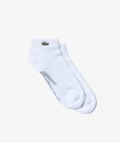 Chaussettes Basses Sport En Coton Imprime Crocodile | Lacoste Shop