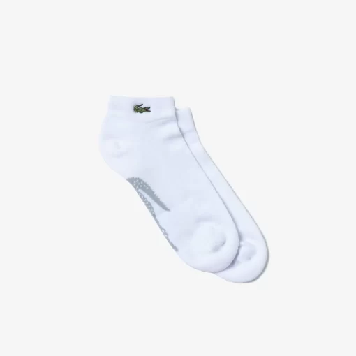 Chaussettes Basses Sport En Coton Imprime Crocodile | Lacoste Shop