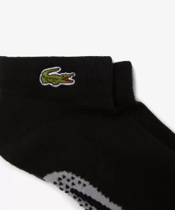 Chaussettes Basses Sport En Coton Imprime Crocodile | Lacoste Hot