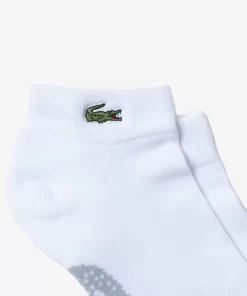 Chaussettes Basses Sport En Coton Imprime Crocodile | Lacoste Shop