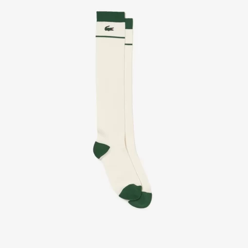 Chaussettes Hautes De Golf En Jersey | Lacoste Cheap