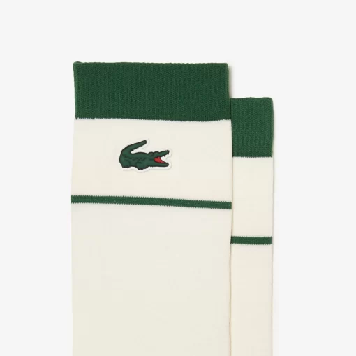 Chaussettes Hautes De Golf En Jersey | Lacoste Cheap