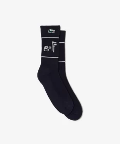 Chaussettes Unisexes Golf Avec Lettrages | Lacoste Best