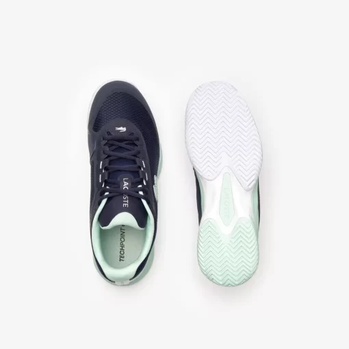 Chaussures De Tennis Tech Point Homme En Textile | Lacoste Flash Sale