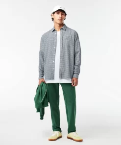 Chemise A Carreaux En Flanelle De Coton | Lacoste Online